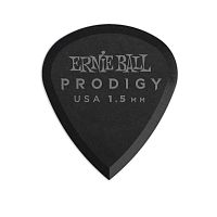 Ernie Ball 9200 медиатор Prodigy 1.5 mini материал делрин/цвет черный/6шт.