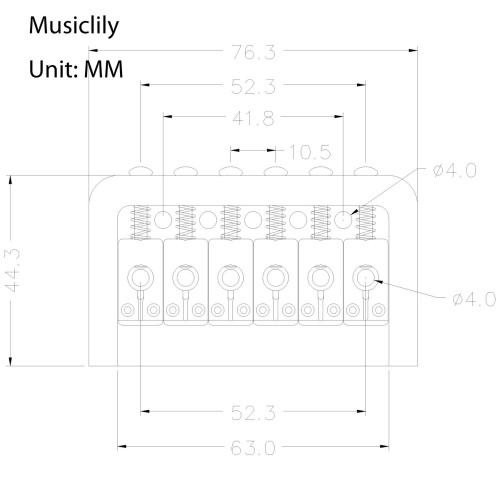 Musiclily MX0826BK фото 4